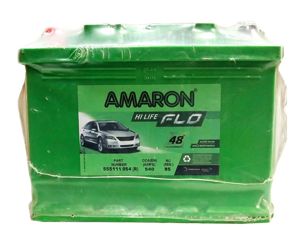 Amaron AAM-FL-555112054 DIN55 55AH Battery
