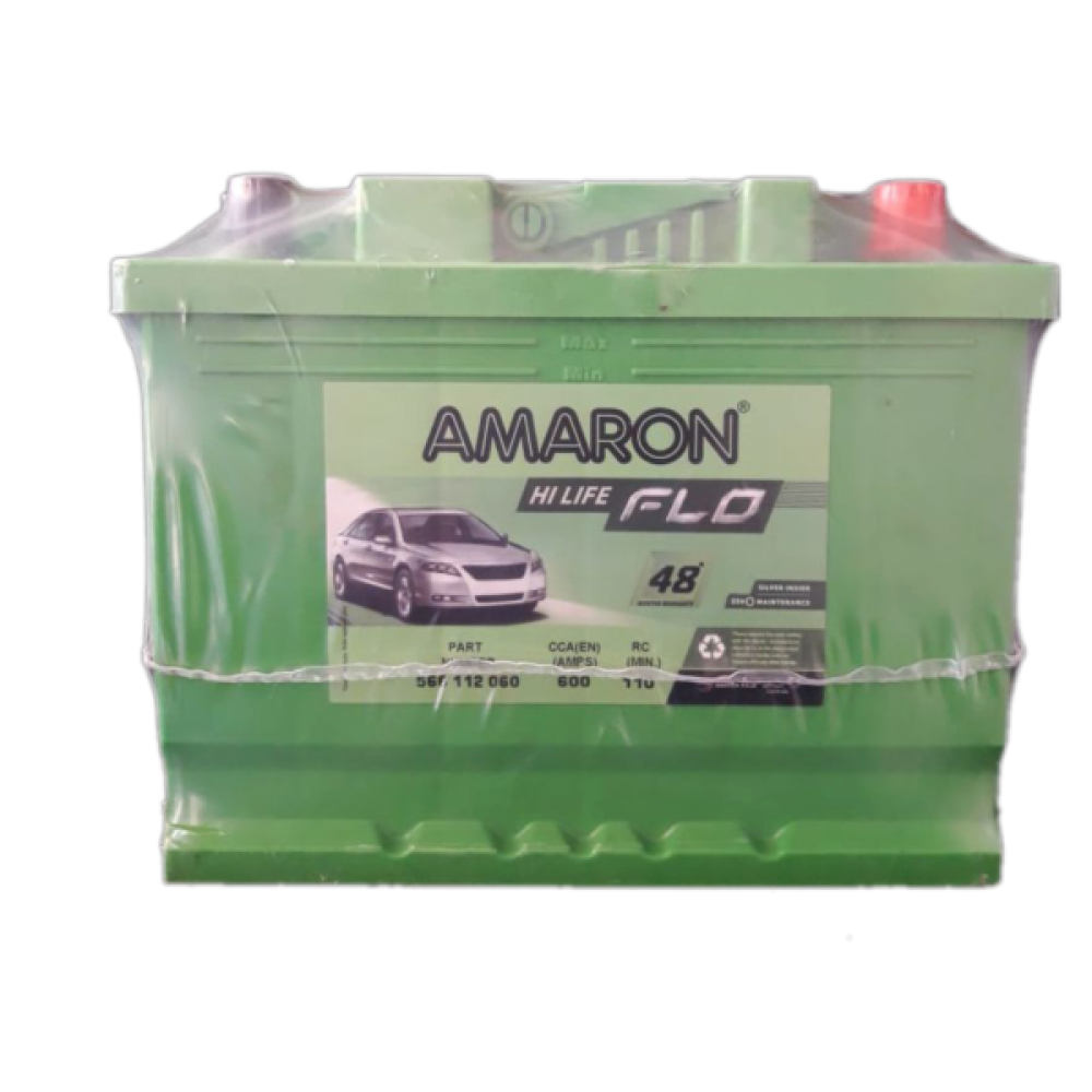 Amaron AAM-FL-566112060 DIN60 60AH Battery