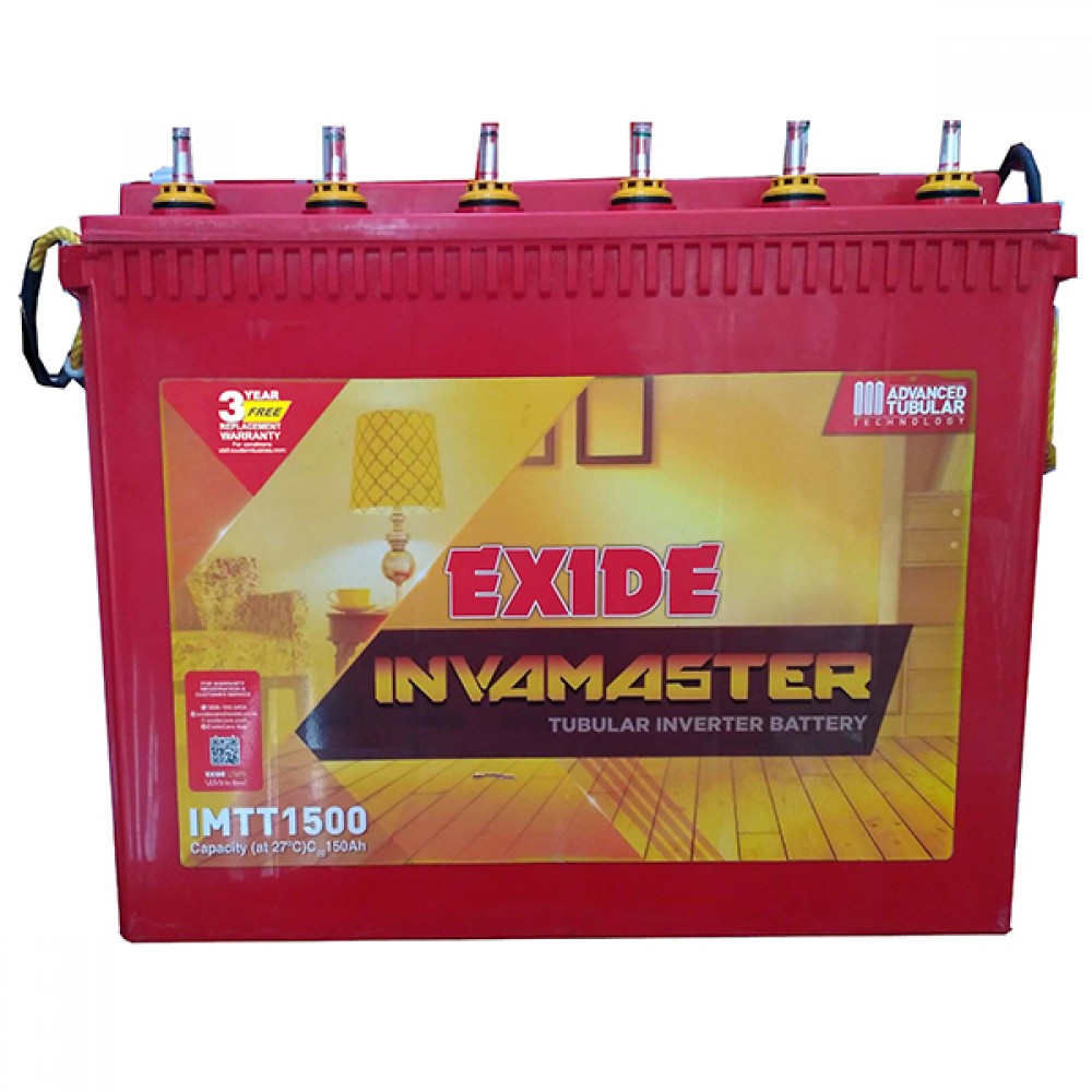 Exide Inva Master IMTT2000 200AH Tall Tubular Battery
