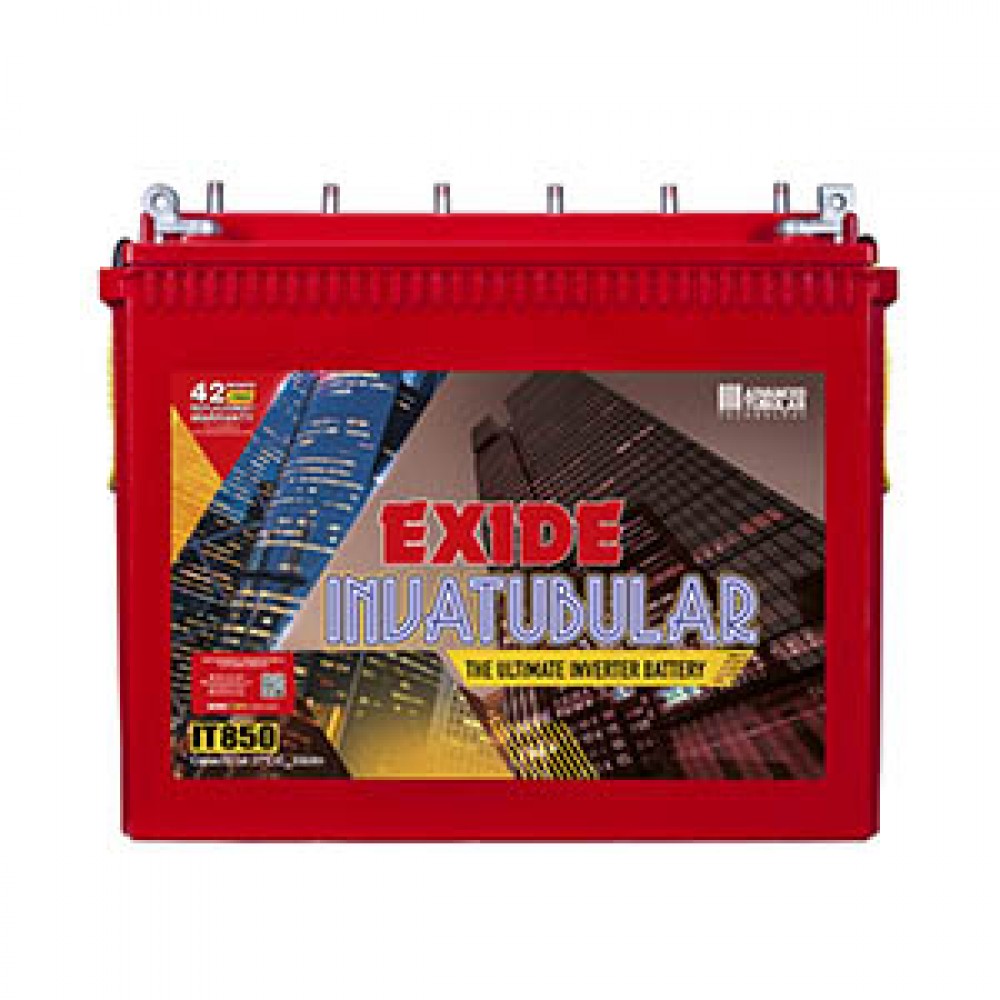 Exide Inva Tubular IT850 230AH Tall Tubular Battery