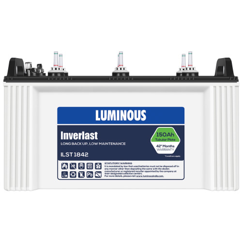LUMINOUS ILST1842 150AH Tubular Battery