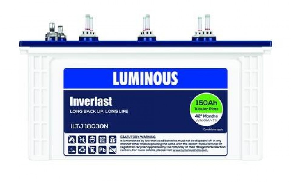 Luminous ILTJ18030N 150AH Tubular Battery