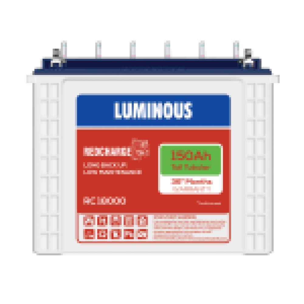 Luminous RED CHARGE - RC 18000 150AH Tall Tubular Battery