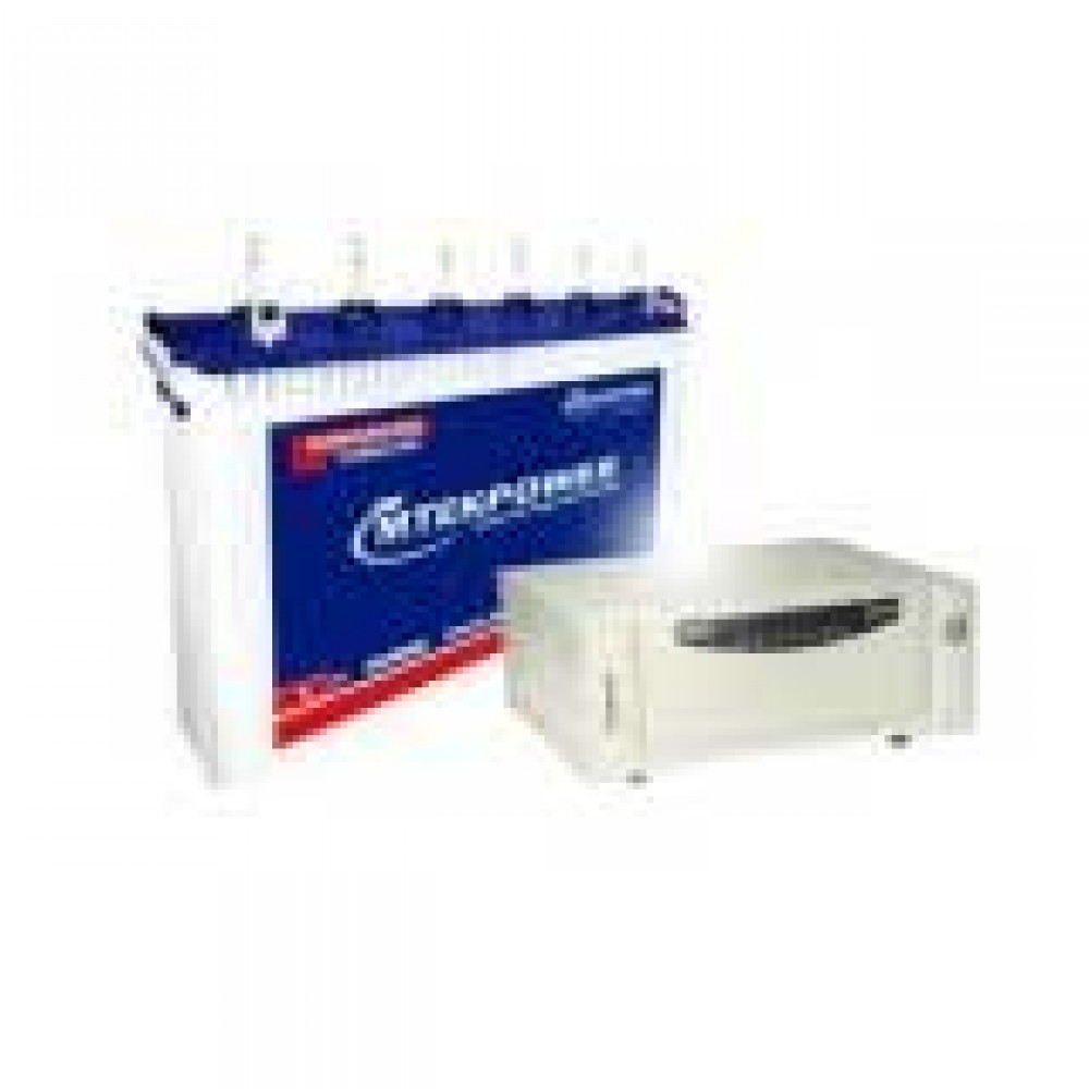 Microtek EB 700VA Square Wave Inverter And Mtekpower EB 1800TT 150AH Tall Tubular Battery