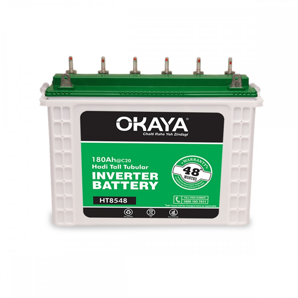 Okaya HT8548 180AH Hadi Tall Tubular Battery