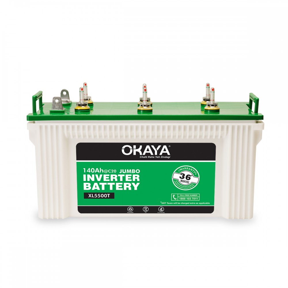 Okaya XL5500T 140 AH Hadi Tubular Battery